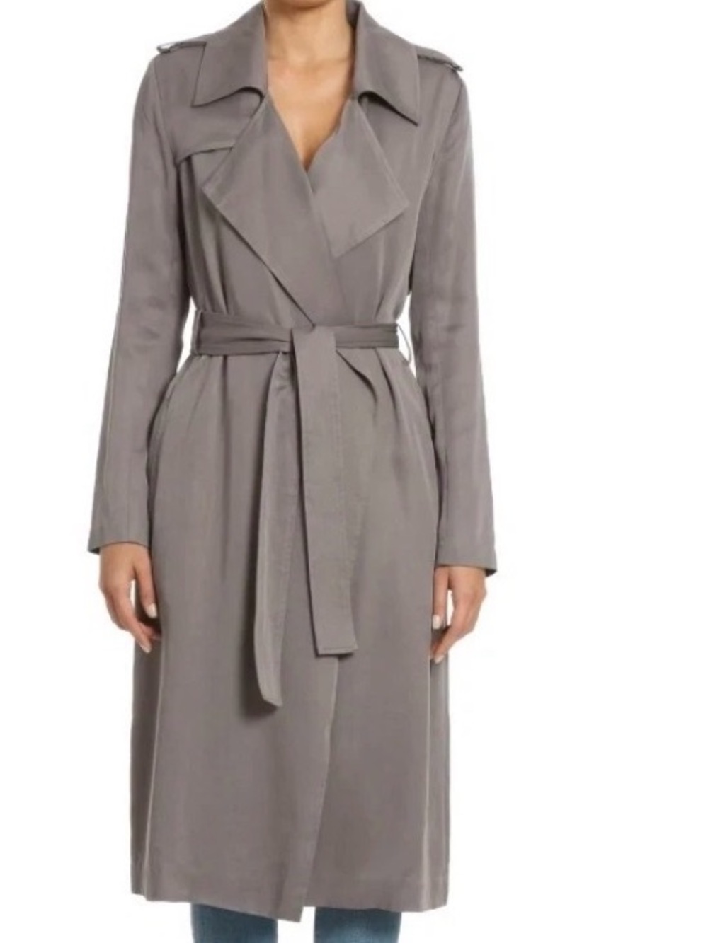 BNWT Badgley Mischka Women's XL Trench Coat